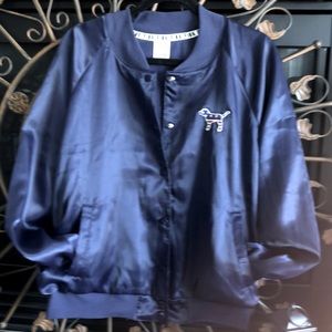 Size Large PINK Victoria Secret Bomber jacket